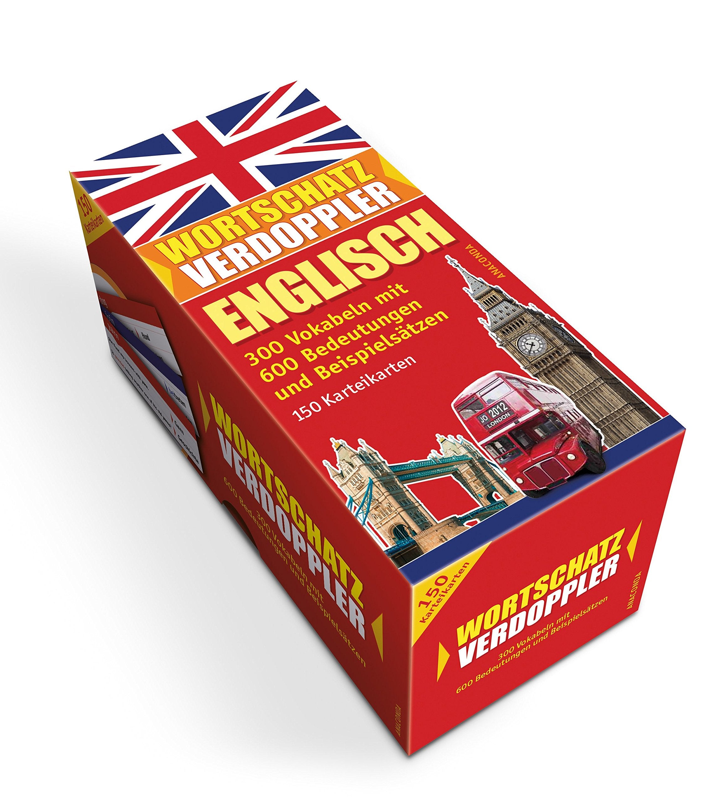 Wortschatzverdoppler Englisch: 300 Vokabeln mit 600 Bedeutungen und Beispielsätzen Foreign Languages ​​& Dictionaries