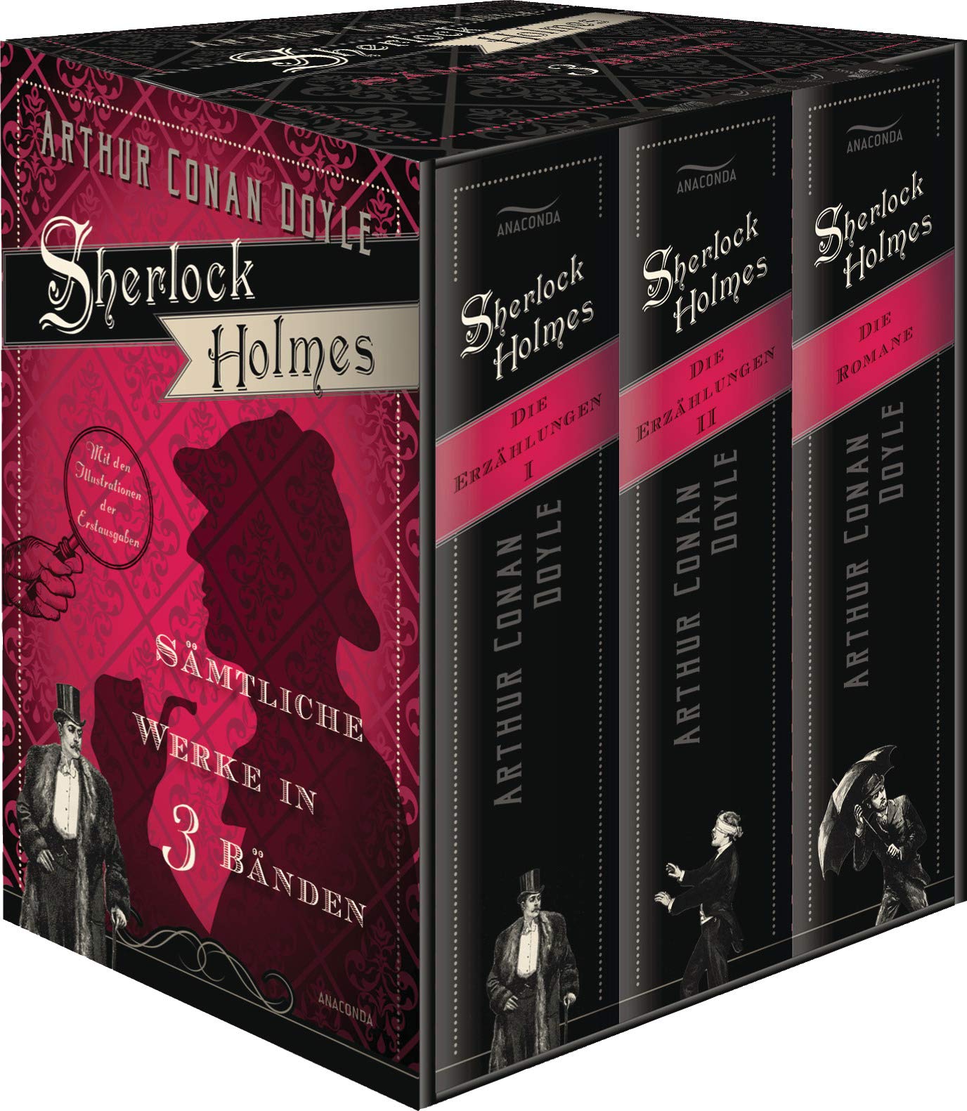 Sherlock Holmes - Sämtliche Werke in drei Bänden Classics