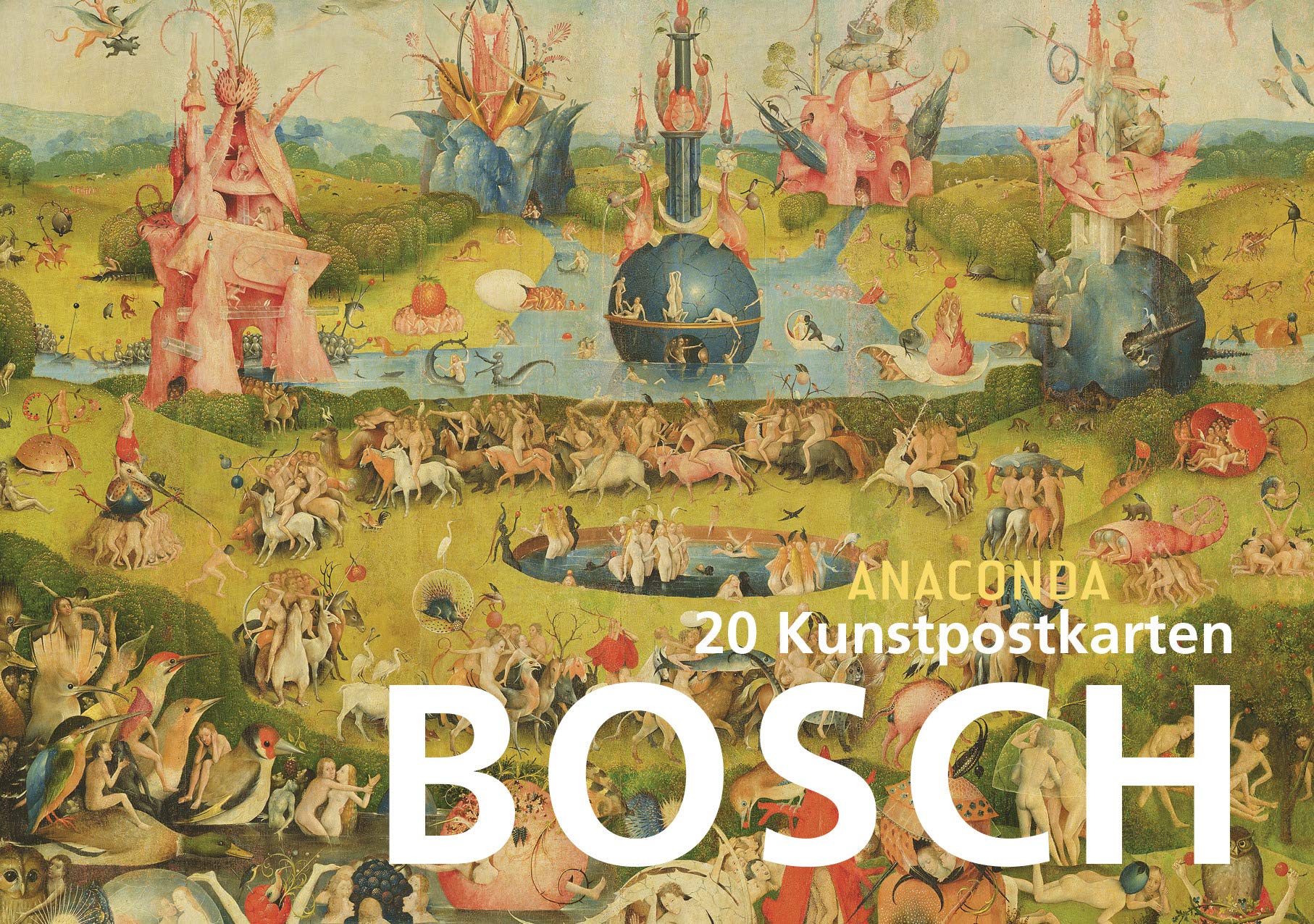 Postkartenbuch Hieronymus Bosch: 20 farbige Postkarten Film, Art & Culture