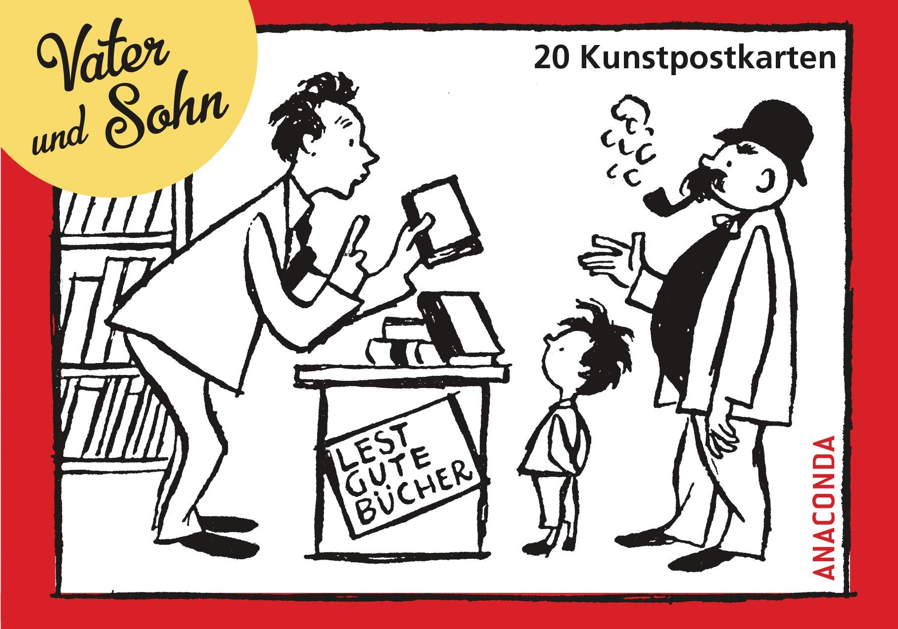 Product Image: Postkartenbuch Vater und Sohn