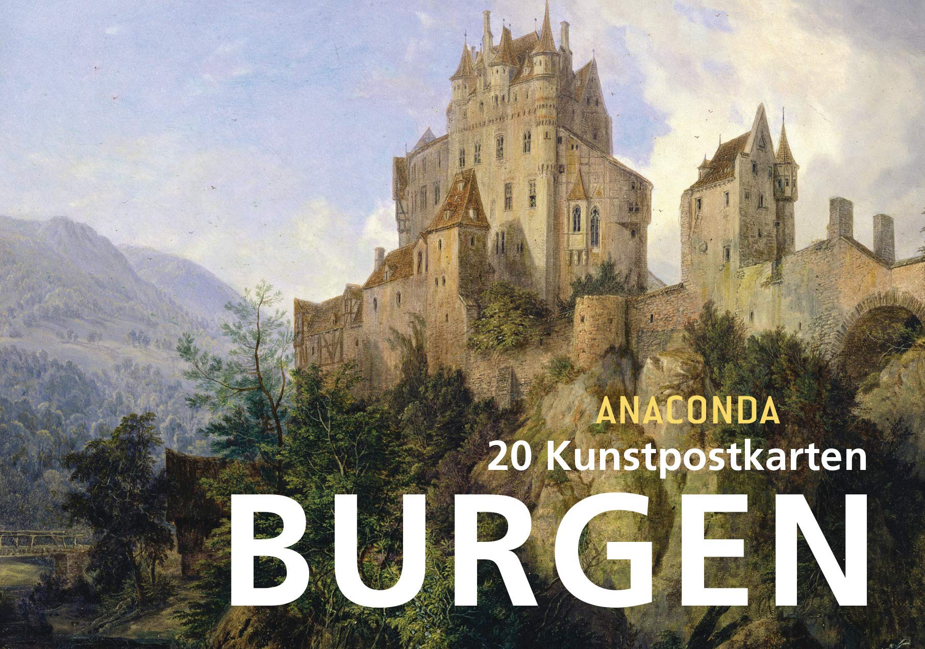 Postkartenbuch Burgen: 20 Kunstpostkarten Film, Art & Culture