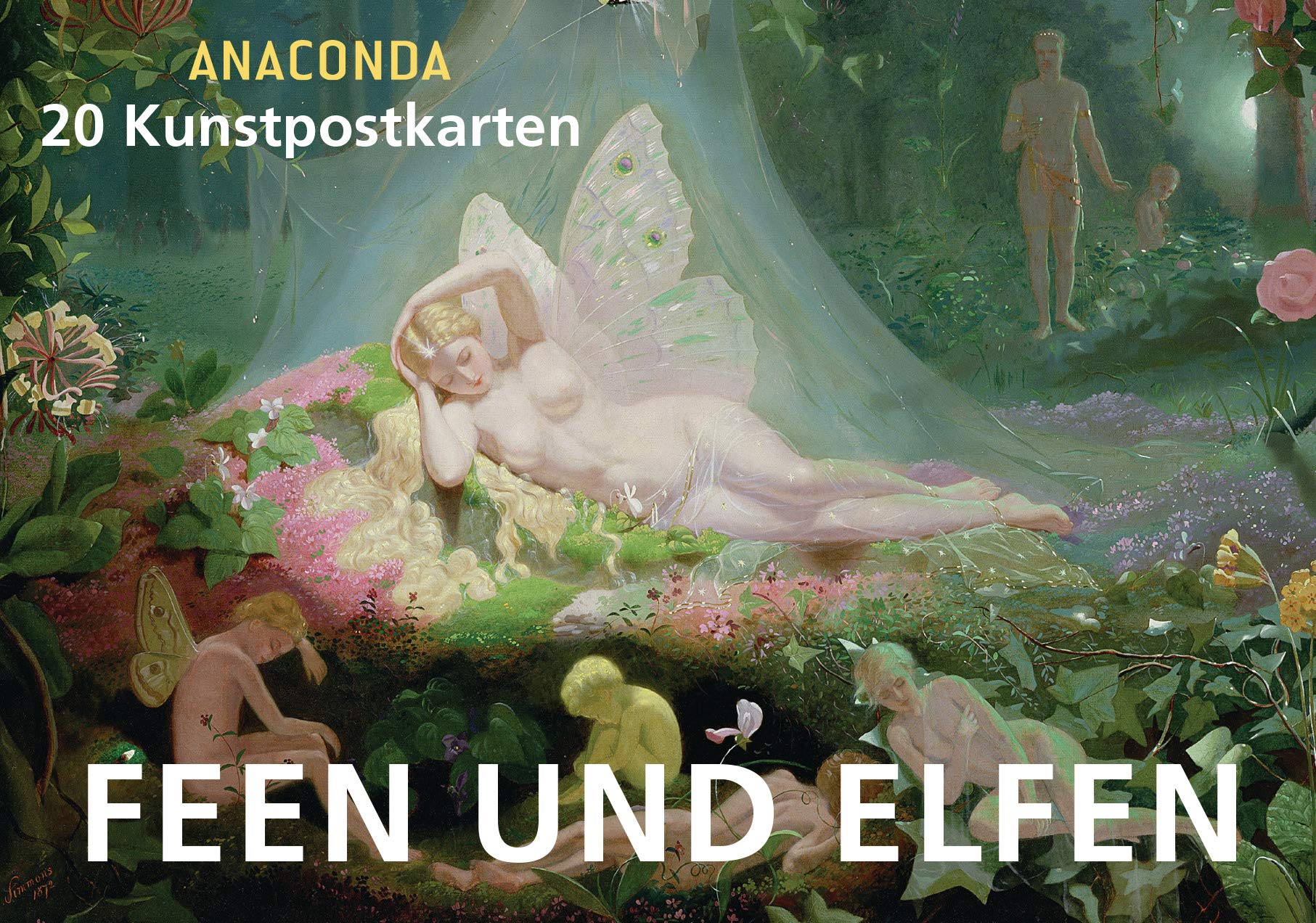 Postkartenbuch Feen und Elfen Film, Art & Culture