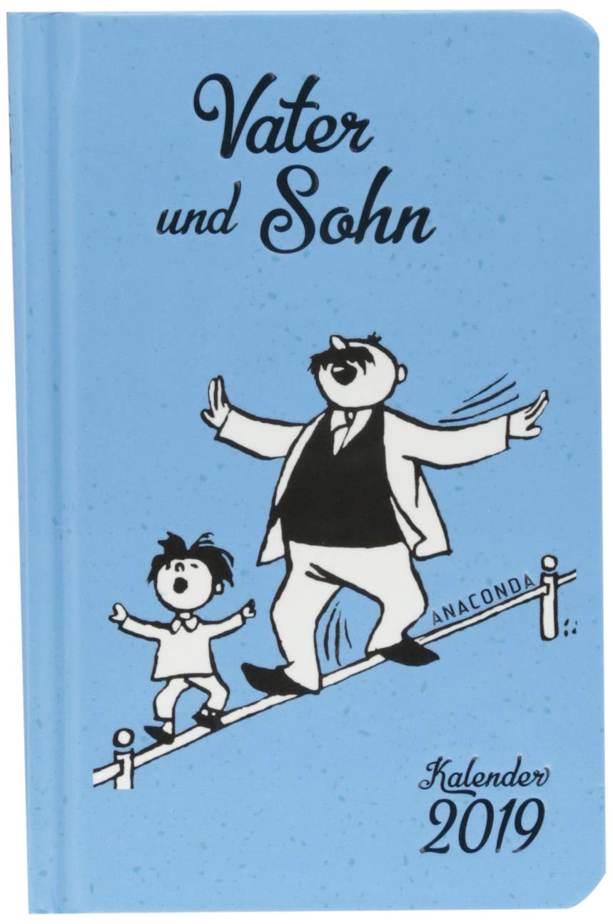 Vater und Sohn Kalender 2019: Taschenkalender Manga