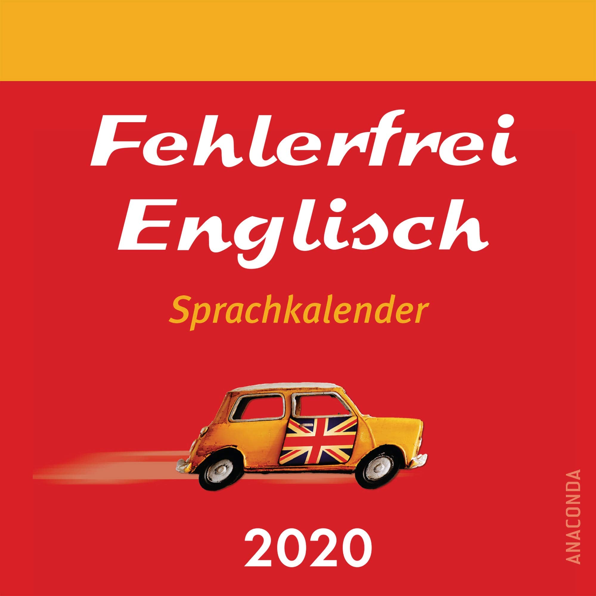 Product Image: Fehlerfrei Englisch Sprachkalender 2020: Tageskalender