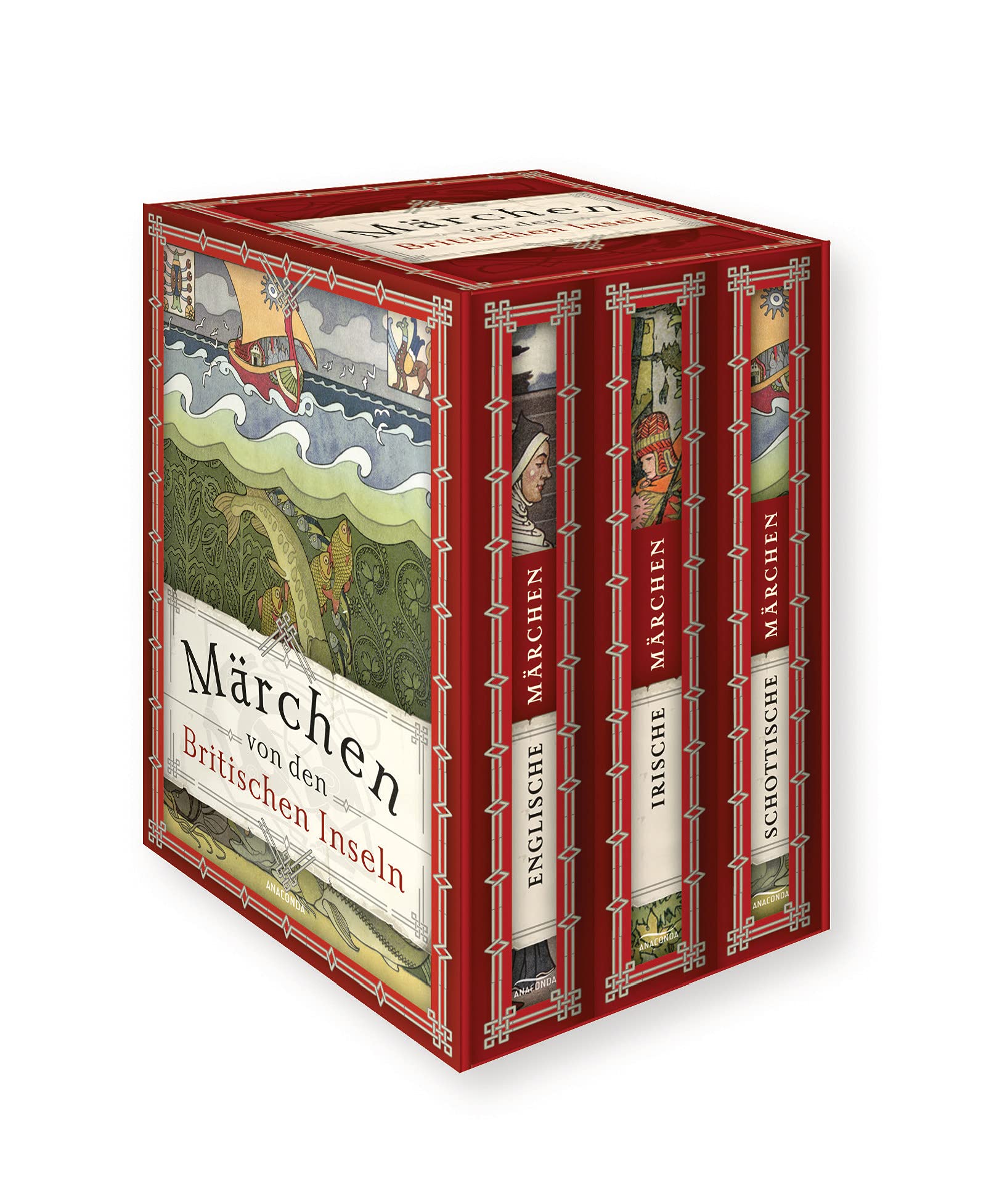 Märchen von den Britischen Inseln (Englische Märchen - Irische Märchen - Schottische Märchen) (3 Bände im Schuber) Classics