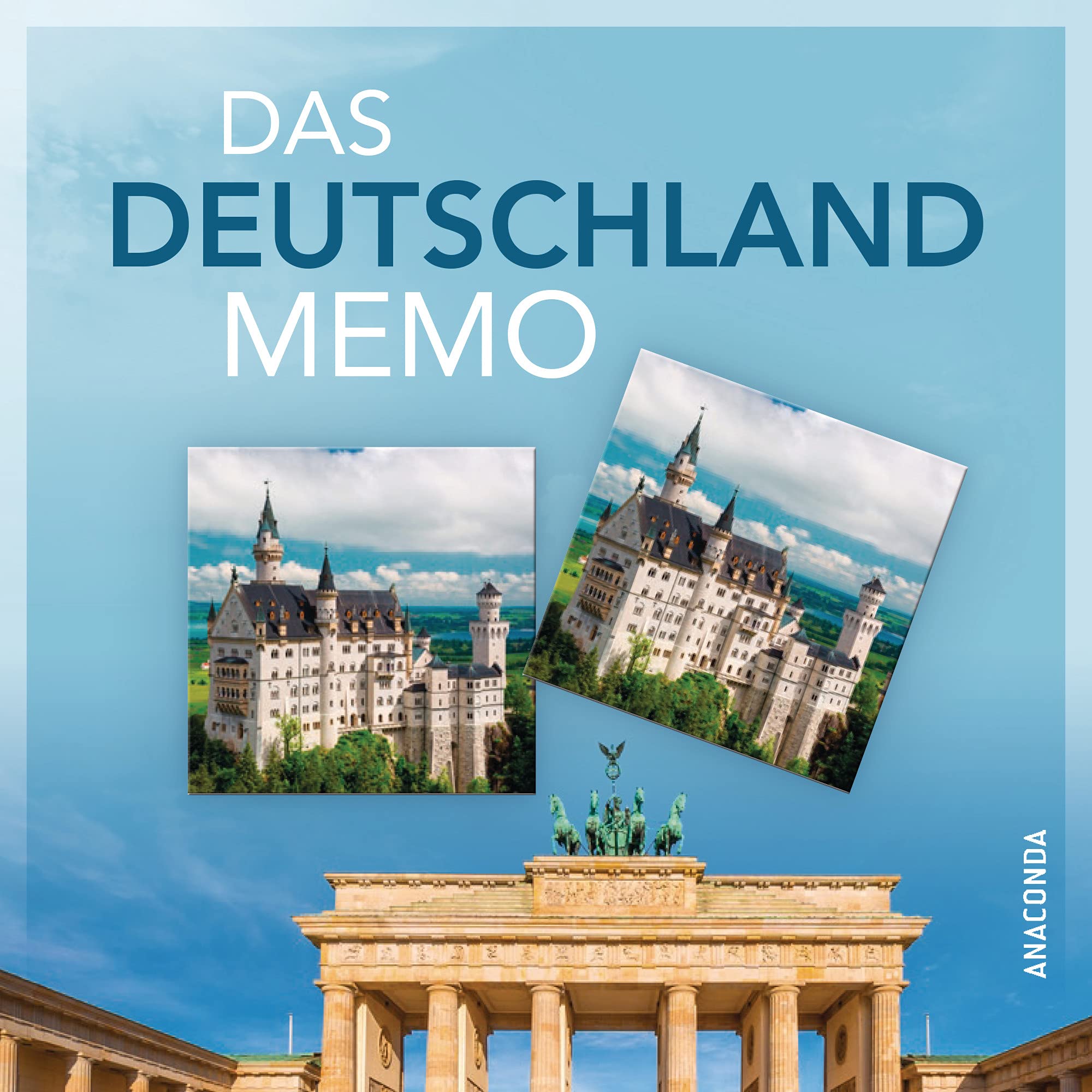 Das Deutschland-Memo: Memo-Spiel mit 40 Spielkarten im Spielkarton Business, Finance & Career