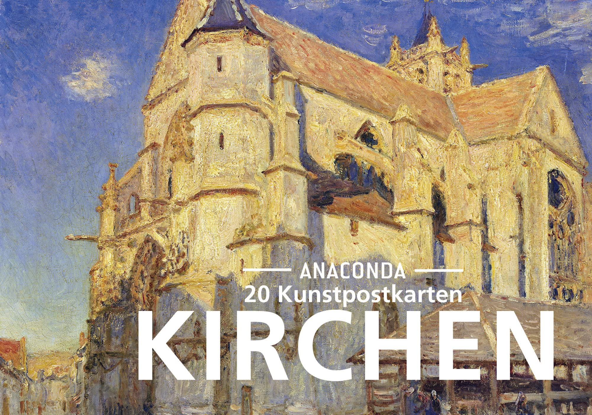 Postkarten-Set Kirchen: 20 Kunstpostkarten aus hochwertigem Karton. ca. € 0,25 pro Karte (Anaconda Postkarten, Band 26) Architecture