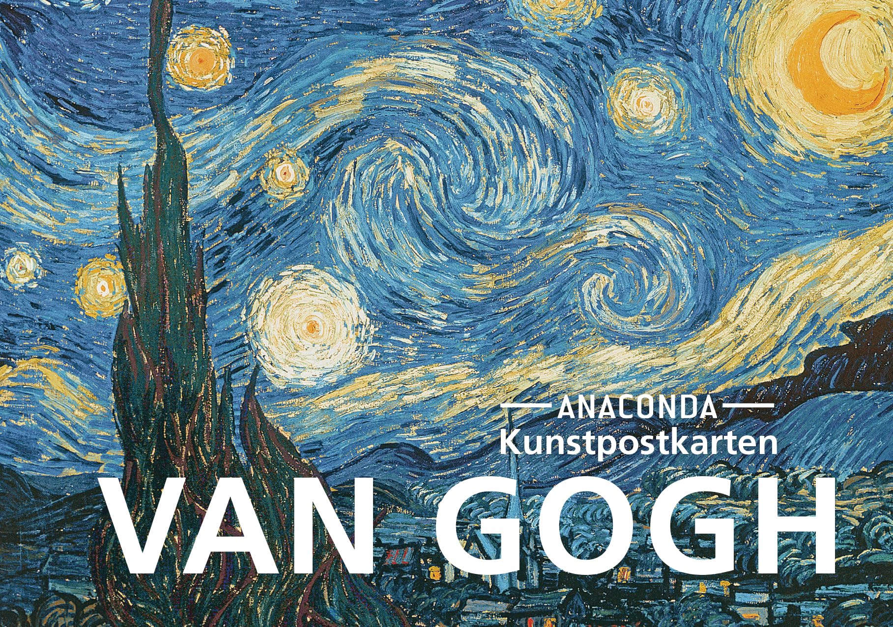 Postkarten-Set Vincent van Gogh: 18 Kunstpostkarten aus hochwertigem Karton. ca. € 0,28 pro Karte, verschiedene Motive, einzeln heraustrennbar (Anaconda Postkarten, Band 22) Film, Art & Culture