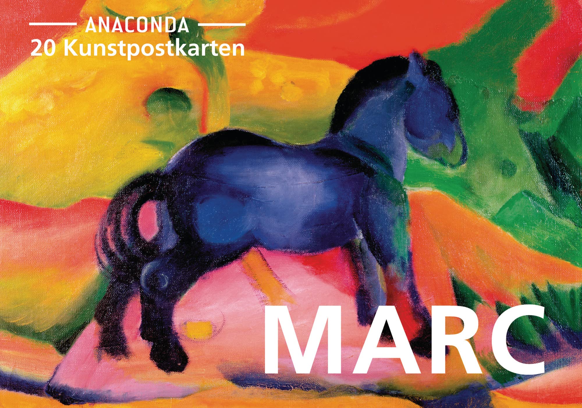 Postkarten-Set Franz Marc: 20 Kunstpostkarten aus hochwertigem Karton. ca. € 0,25 pro Karte (Anaconda Postkarten, Band 15) Film, Art & Culture
