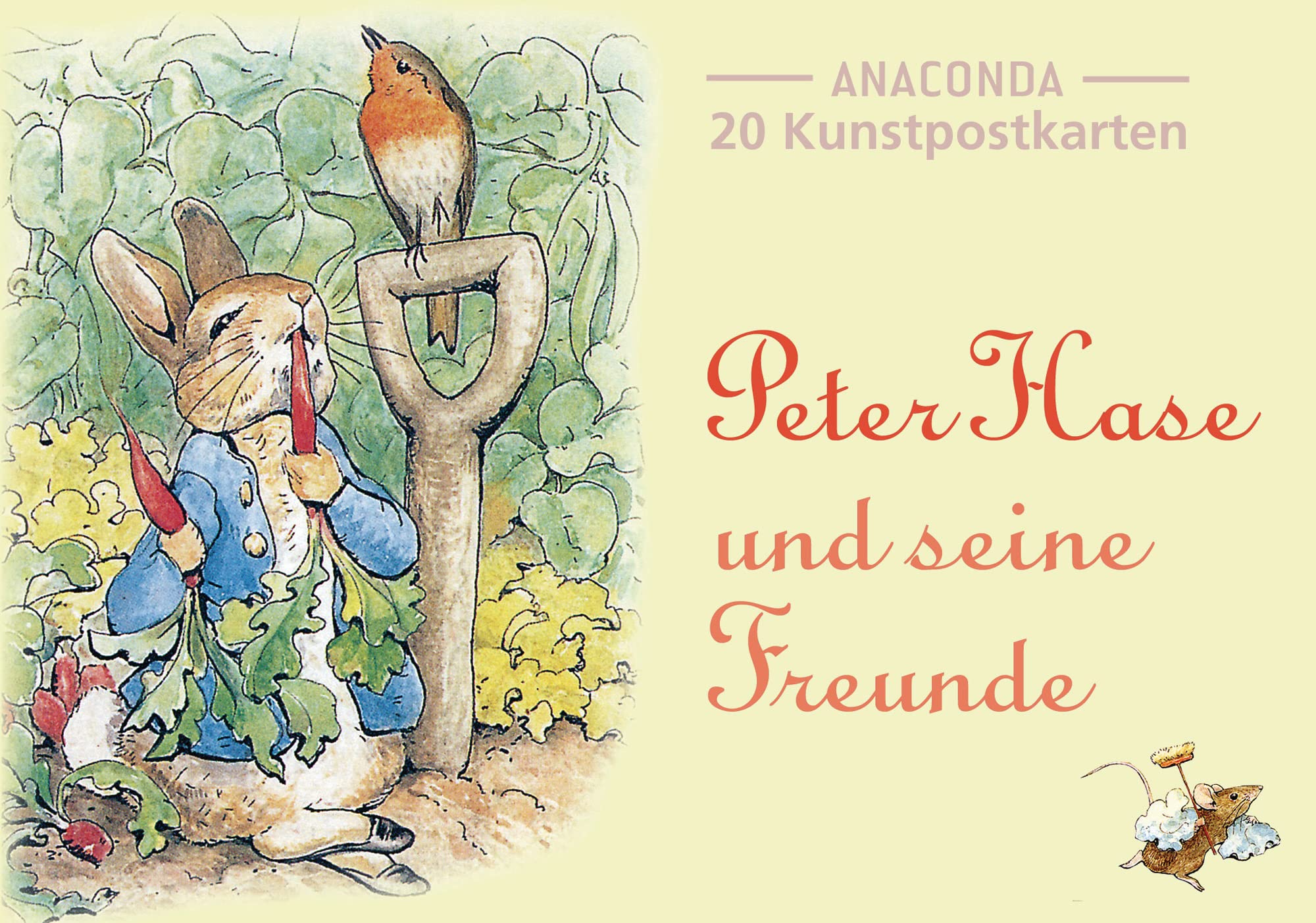 Postkarten-Set Peter Hase: 20 Kunstpostkarten aus hochwertigem Karton. ca. € 0,25 pro Karte (Anaconda Postkarten, Band 24) Classics