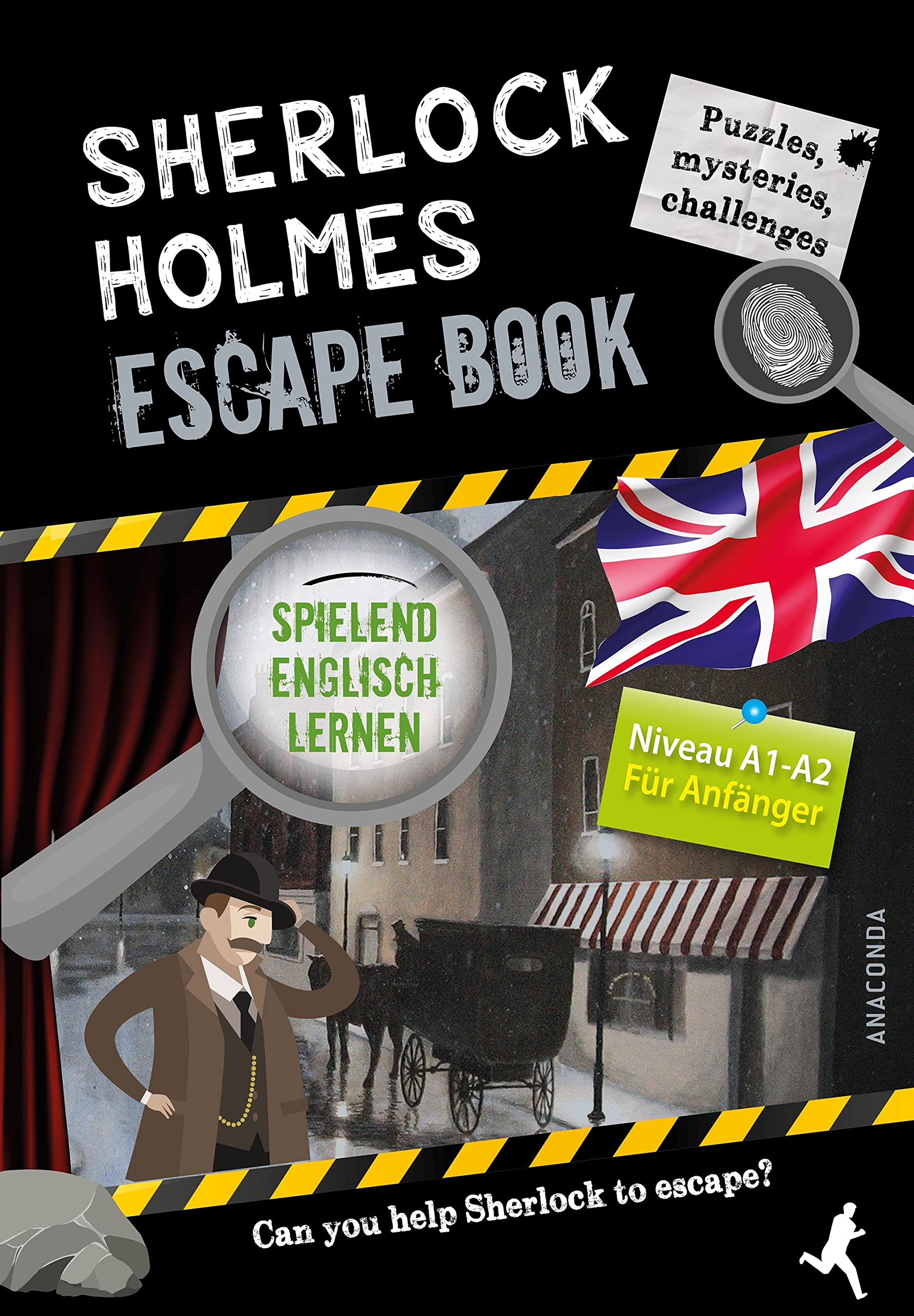 Sherlock Holmes Escape Book. Spielend Englisch lernen – für Anfänger Sprachniveau A1–A2 Leisure & Fun