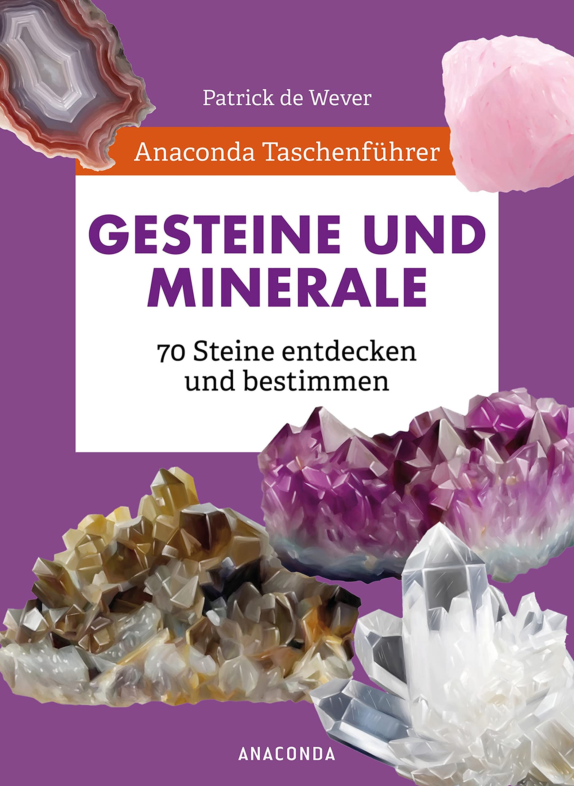 Anaconda Taschenführer Gesteine und Minerale. 70 Steine entdecken und bestimmen: Der handliche Naturführer für unterwegs. Mit Daumenregister Leisure, Home & Garden
