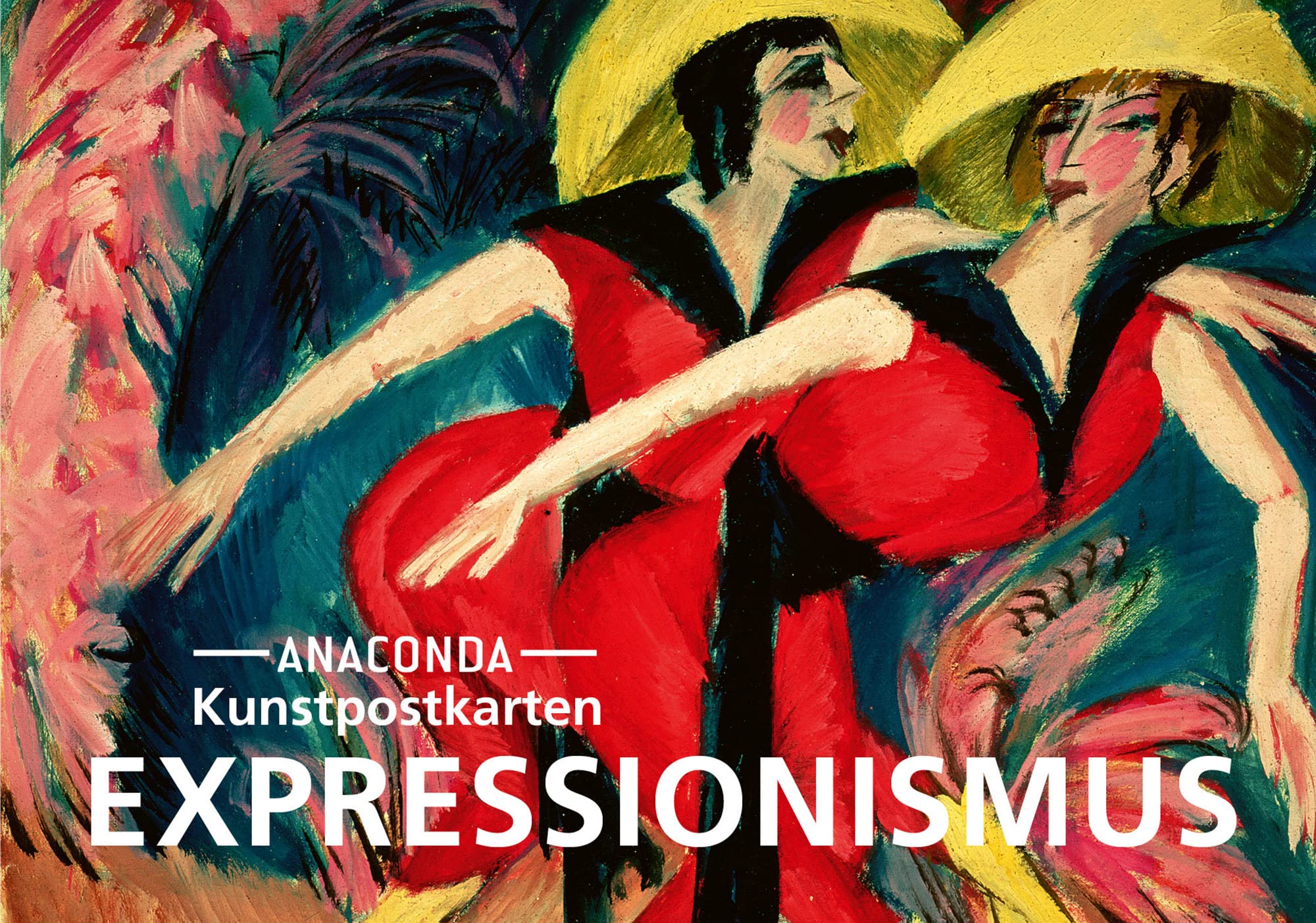 Postkarten-Set Expressionismus: 18 Kunstpostkarten (Anaconda Postkarten, Band 33) Film, Art & Culture