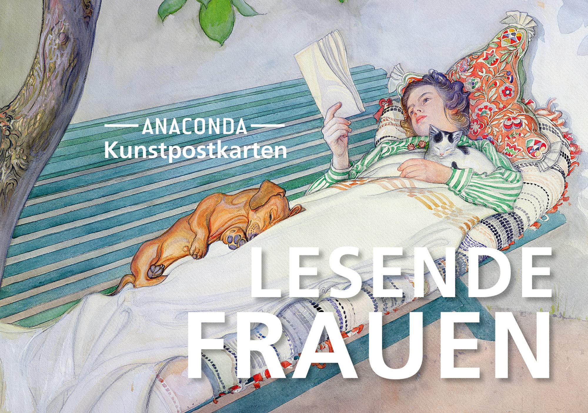 Postkarten-Set Lesende Frauen Film, Art & Culture