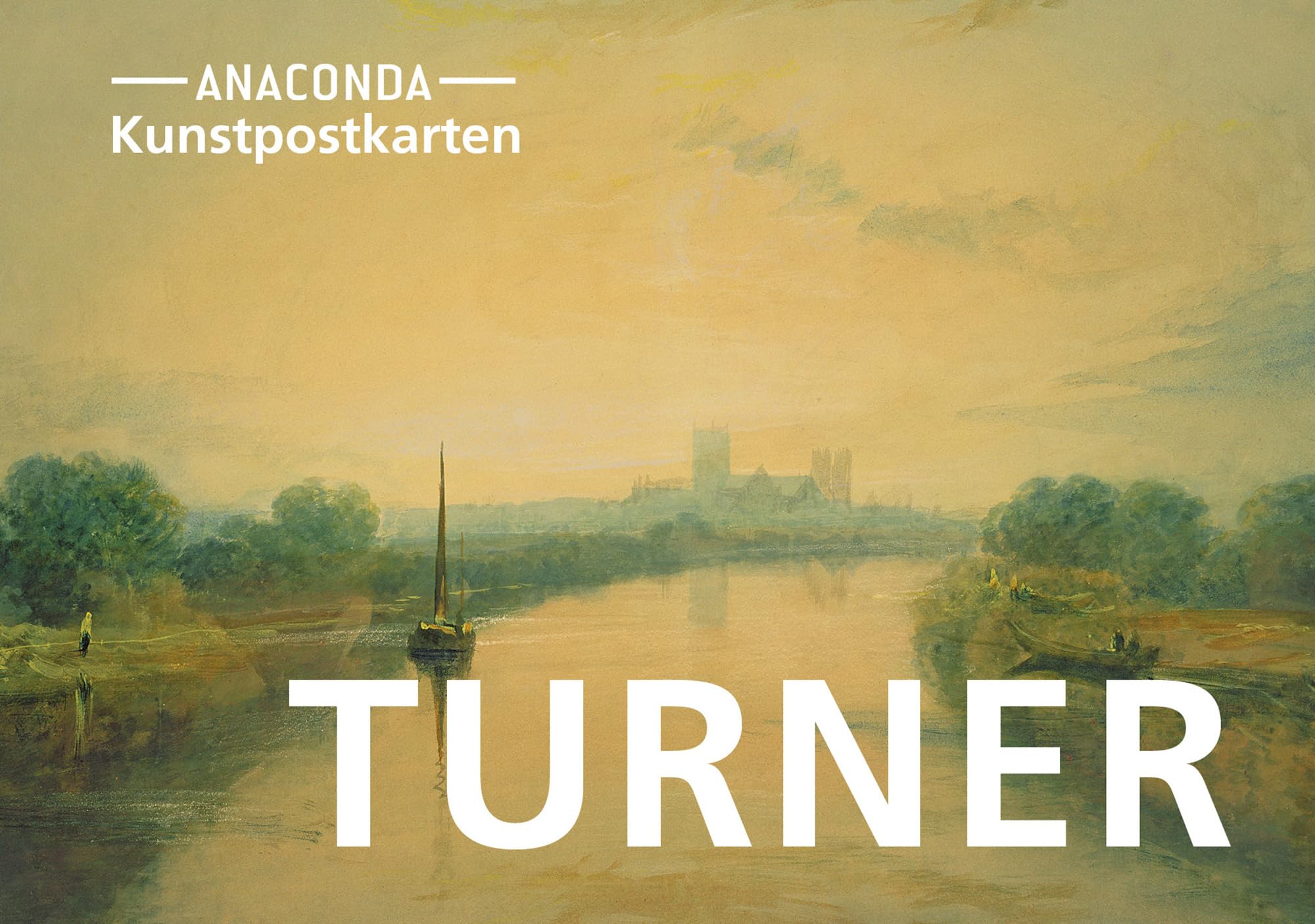 Postkarten-Set William Turner Second-hand books on film, art and culture