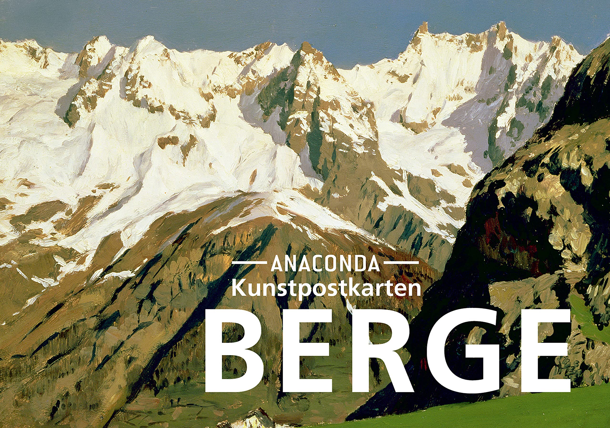 Postkarten-Set Berge: 18 Kunstpostkarten aus hochwertigem Karton. ca. 0,28€ pro Karte (Anaconda Postkarten, Band 62) Film, Art & Culture