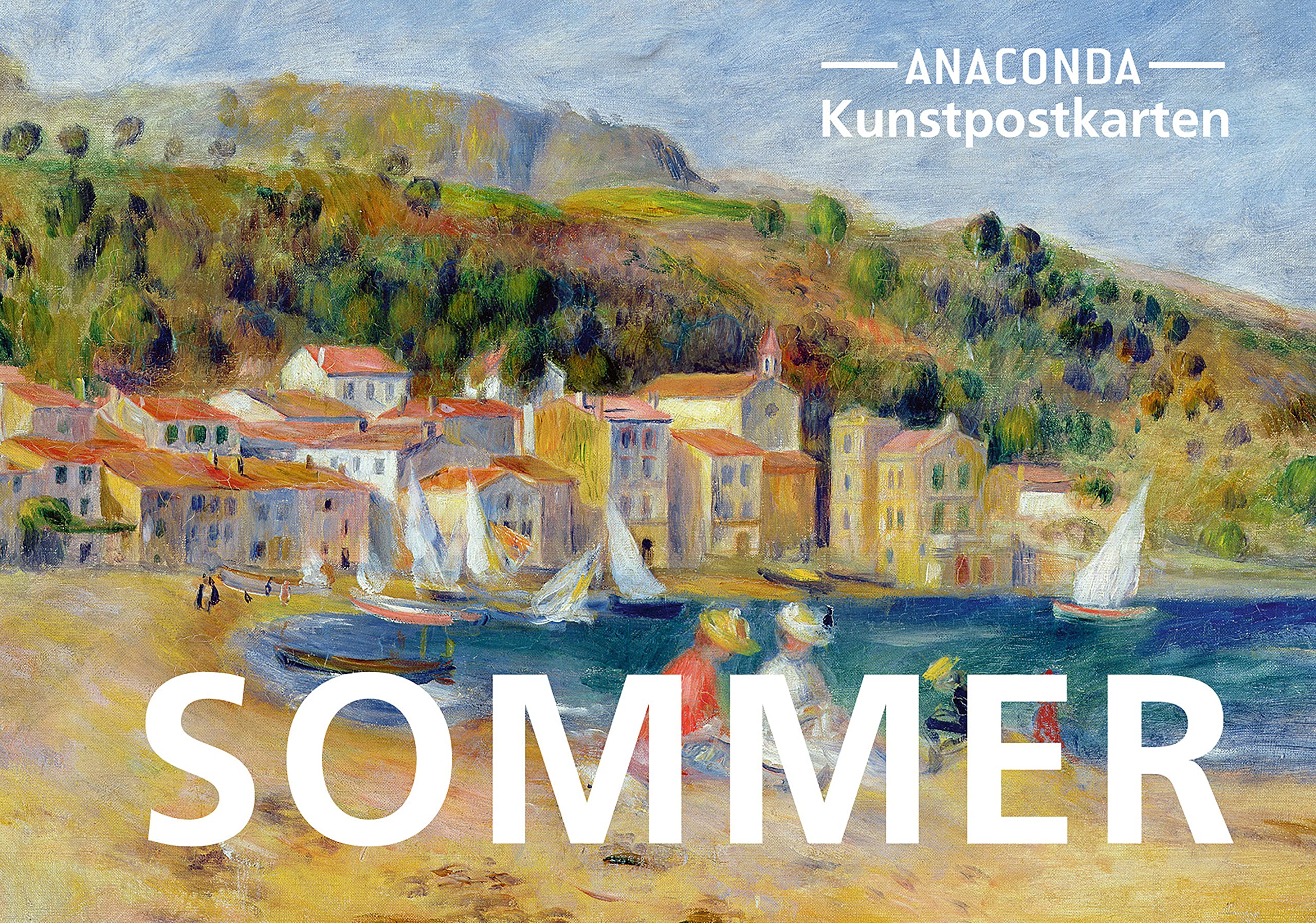 Postkarten-Set Sommer: 18 Kunstpostkarten aus hochwertigem Karton. ca. 0,28€ pro Karte (Anaconda Postkarten, Band 66) Film, Art & Culture