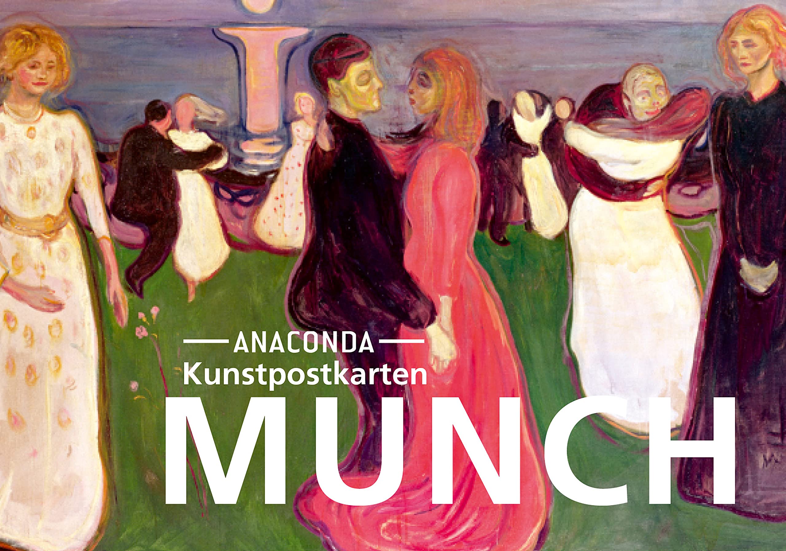 Postkarten-Set Edvard Munch: 18 Kunstpostkarten aus hochwertigem Karton. ca. 0,28€ pro Karte (Anaconda Postkarten, Band 67) Art & Literature