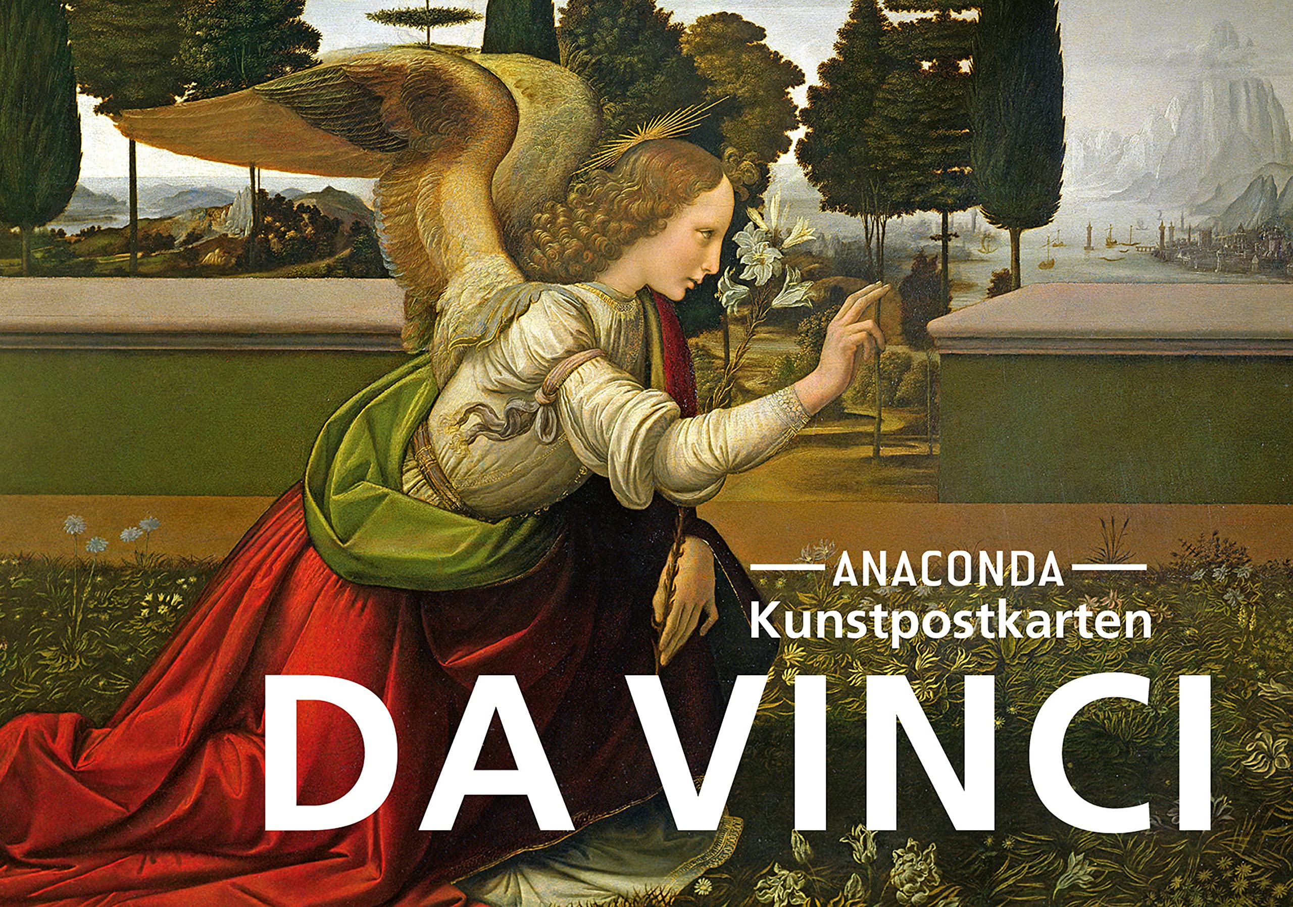 Postkarten-Set Leonardo da Vinci: 18 Kunstpostkarten aus hochwertigem Karton. ca. 0,28€ pro Karte (Anaconda Postkarten, Band 70) Art & Literature