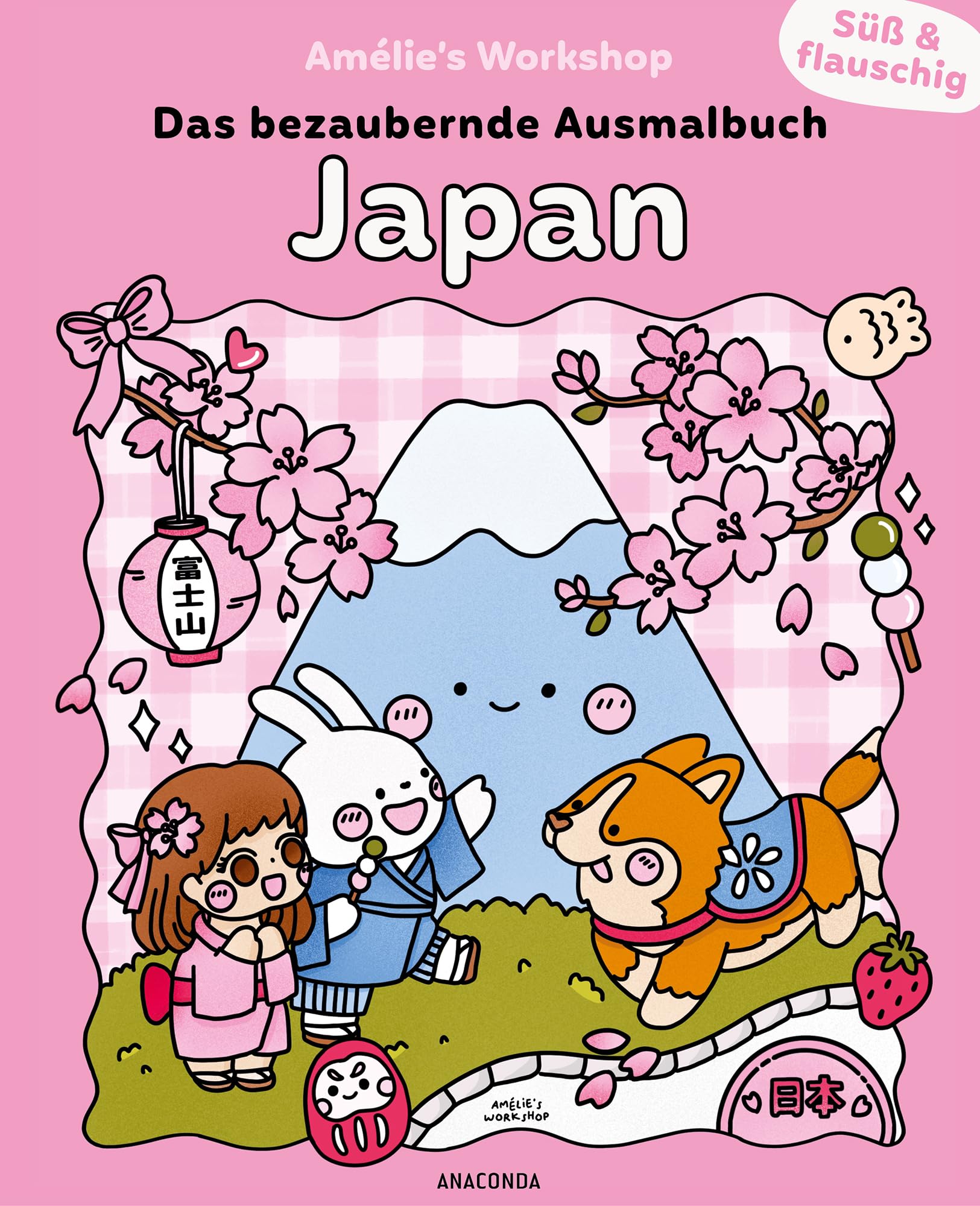 Süß und flauschig: Japan - das bezaubernde Ausmalbuch Manga