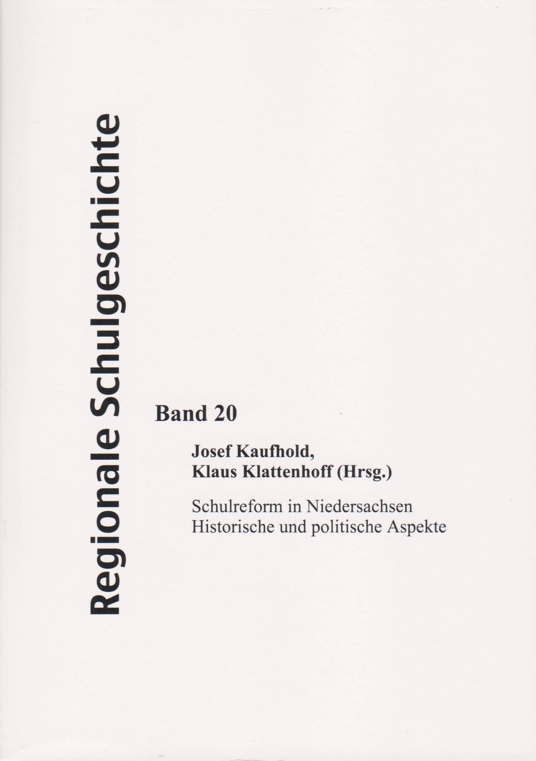 Schulreform in Niedersachsen Reference Books