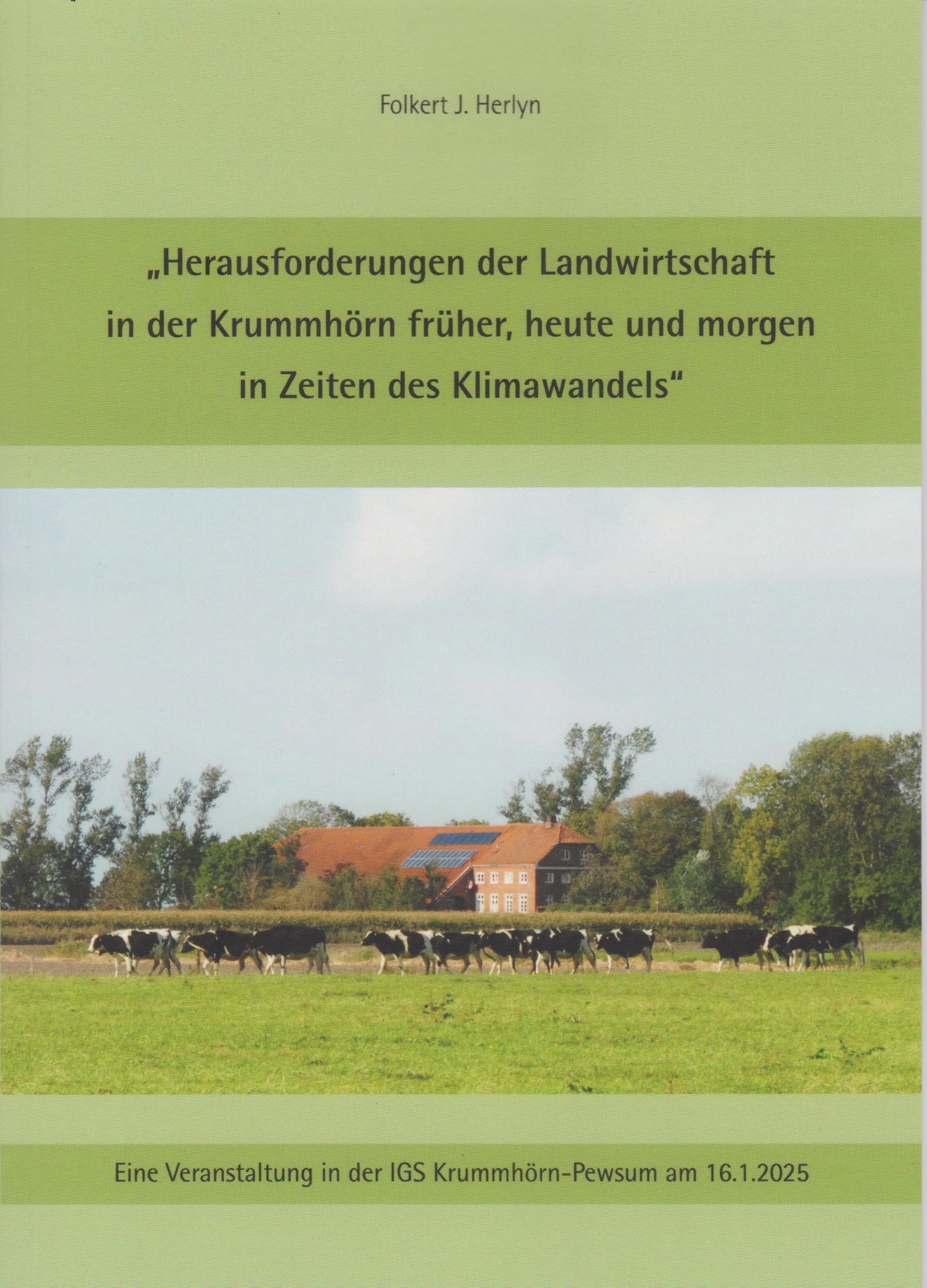 Herausforderungen der Landwirtschaft in der Krummhörn früher, heute und morgen in Zeiten des Klimawandels Contemporary literature Books
