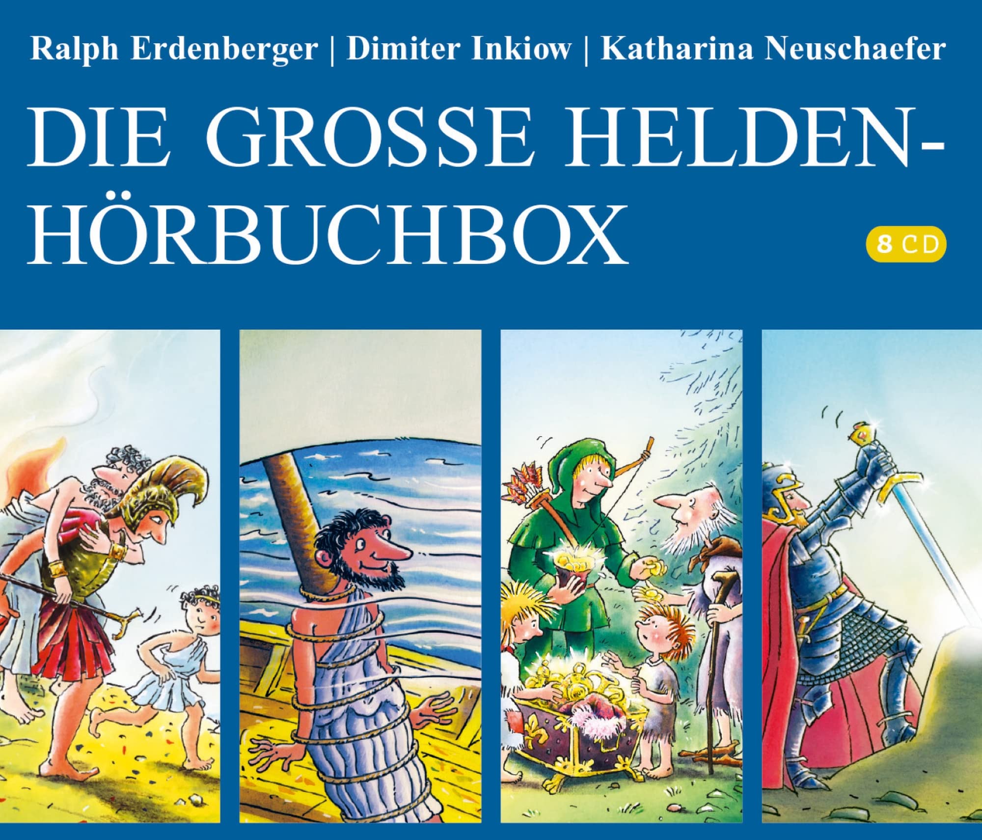 Die große Helden-Hörbuchbox: CD Standard Audio Format, Lesung Politics & History
