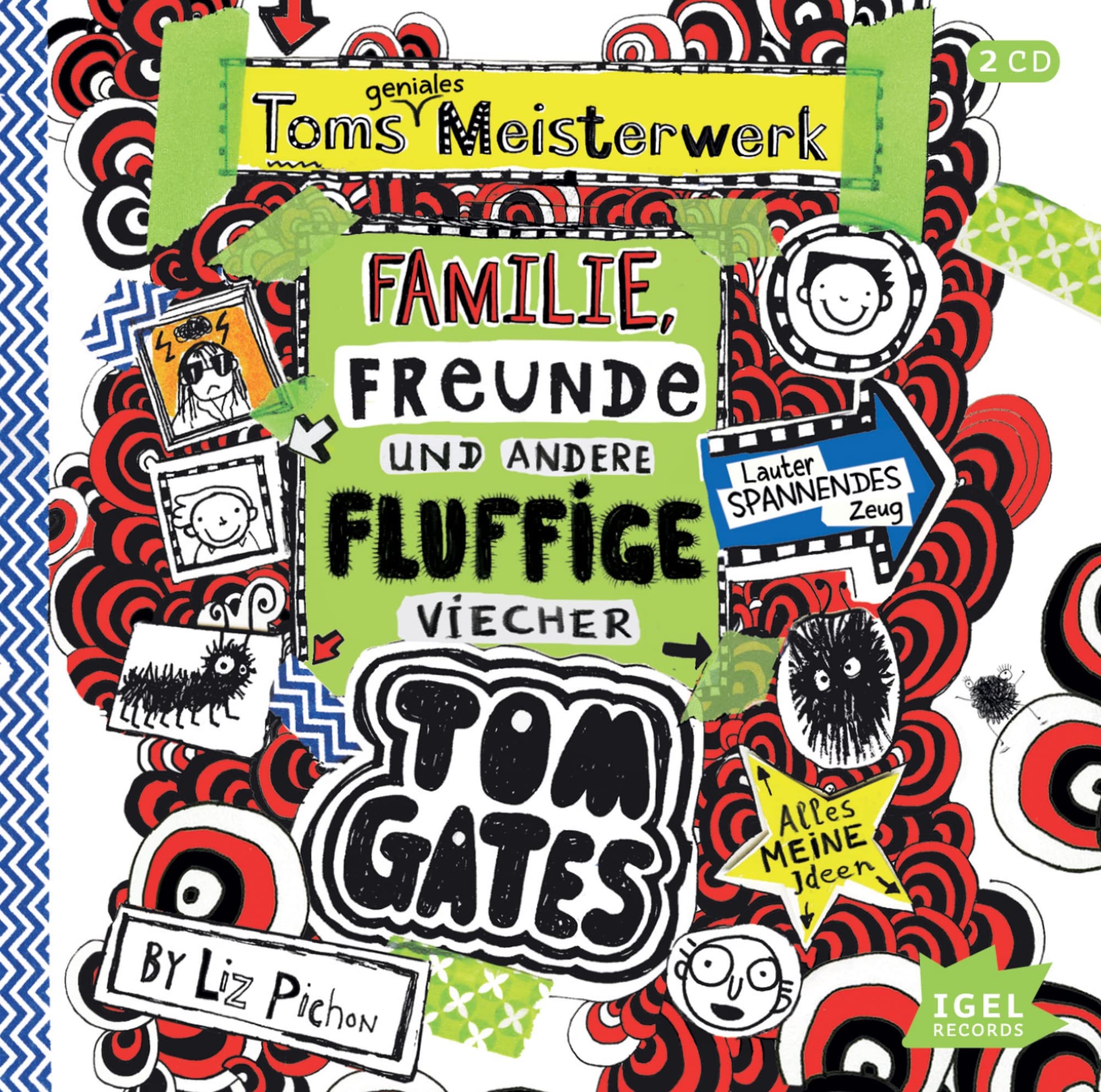 Tom Gates 12. Toms geniales Meisterwerk: Familie, Freunde und andere fluffige Viecher Manga