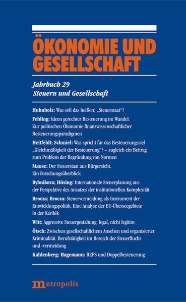 Ökonomie und Gesellschaft / Steuern und Gesellschaft Law