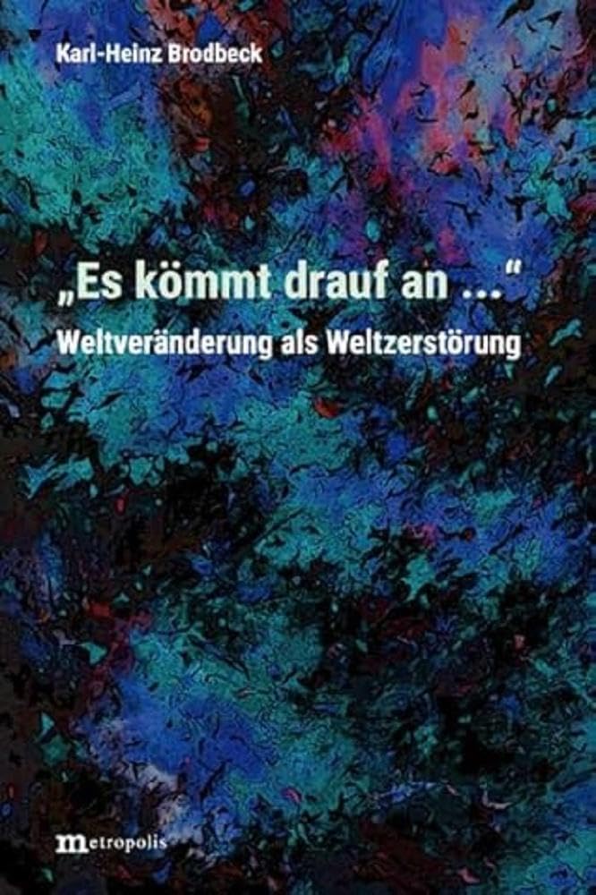 "Es kömmt drauf an ..." Books