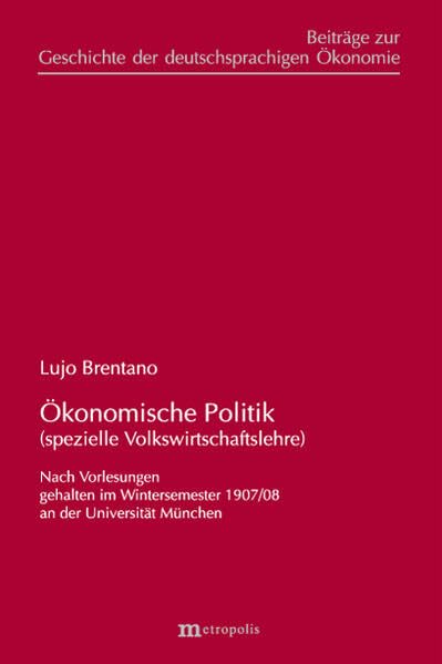 Ökonomische Politik (spezielle Volkswirtschaftslehre) Law