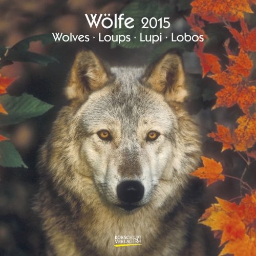 Wölfe 2015: Broschürenkalender mit Ferienterminen (CALENDARI 2015) Leisure, Home & Garden