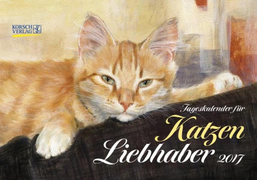 Tageskalender für Katzenliebhaber 2017: Tages-Aufstellkalender Film, Art & Culture