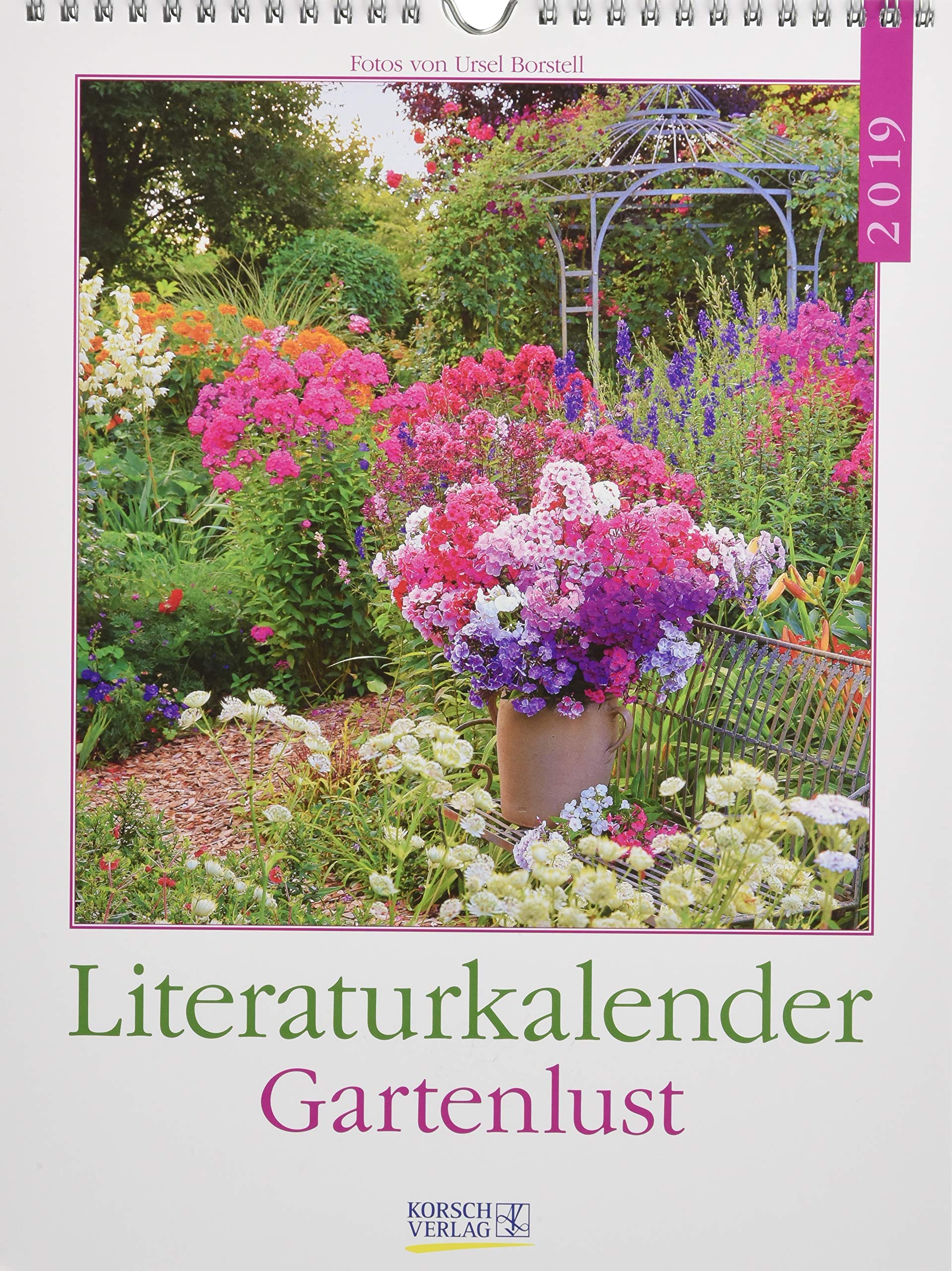 Gartenlust Literaturkalender 246719 2019: Literarischer Wochenkalender * 1 Woche 1 Seite * literarische Zitate und Bilder * 24 x 32 cm Leisure, Home & Garden