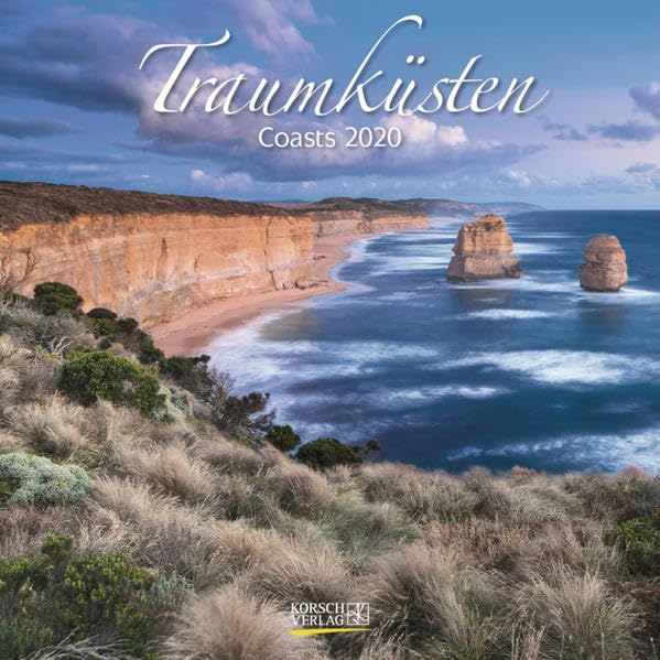 Traumküsten 2020: Broschürenkalender mit Ferienterminen. Bilder von Küste und Meer. 30 x 30 cm - Wandkalender Leisure, Home & Garden