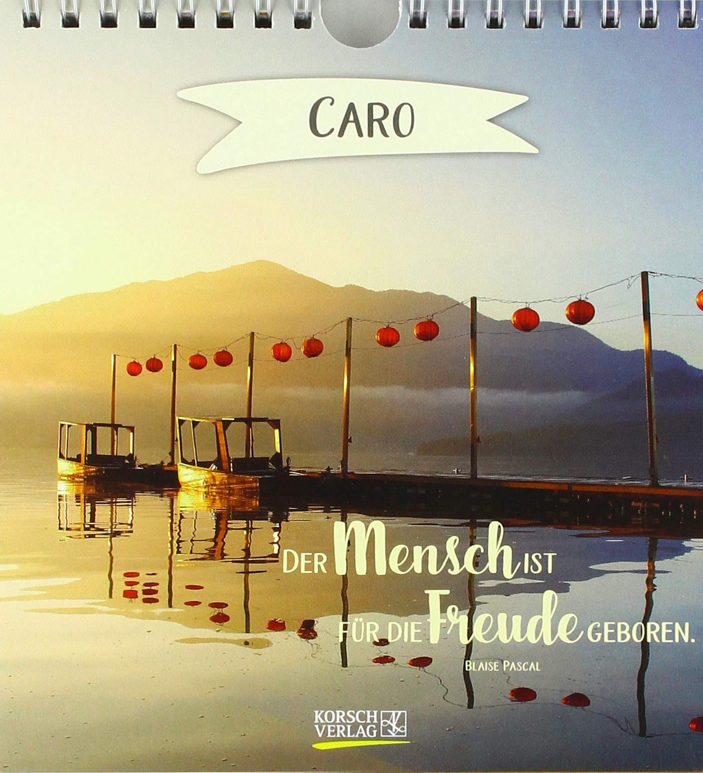Namenskalender Caro: Immerwährender Kalender Photography