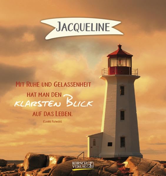 Namenskalender Jacqueline: Immerwährender Kalender Photography
