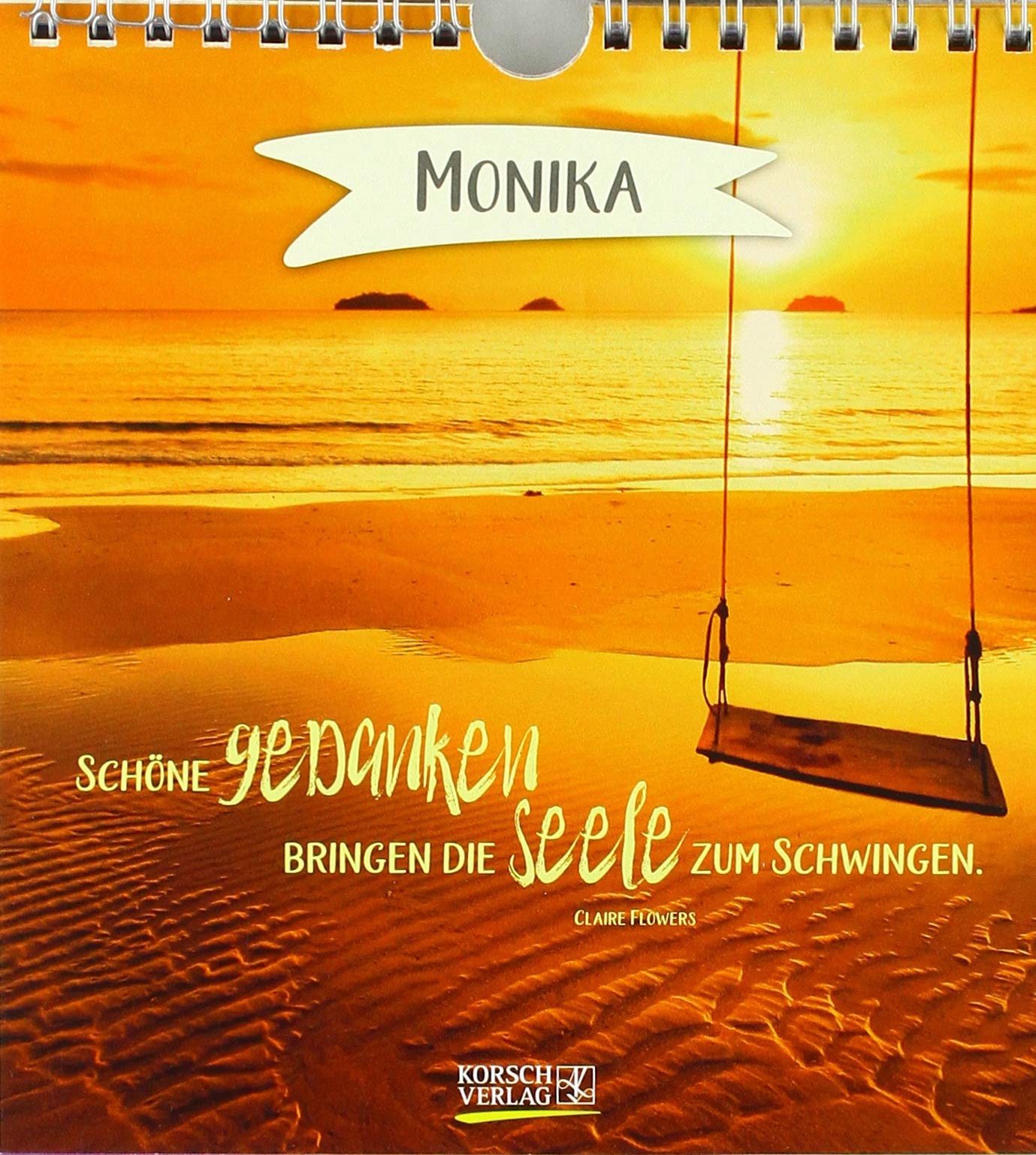 Namenskalender Monika: Immerwährender Kalender Photography