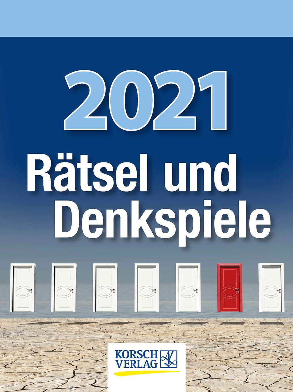 Rätsel und Denkspiele 2021: Tages-Abreisskalender mit Rätseln und kniffligen Denkaufgaben I Aufstellbar I 12 x 16 cm Leisure, Home & Garden