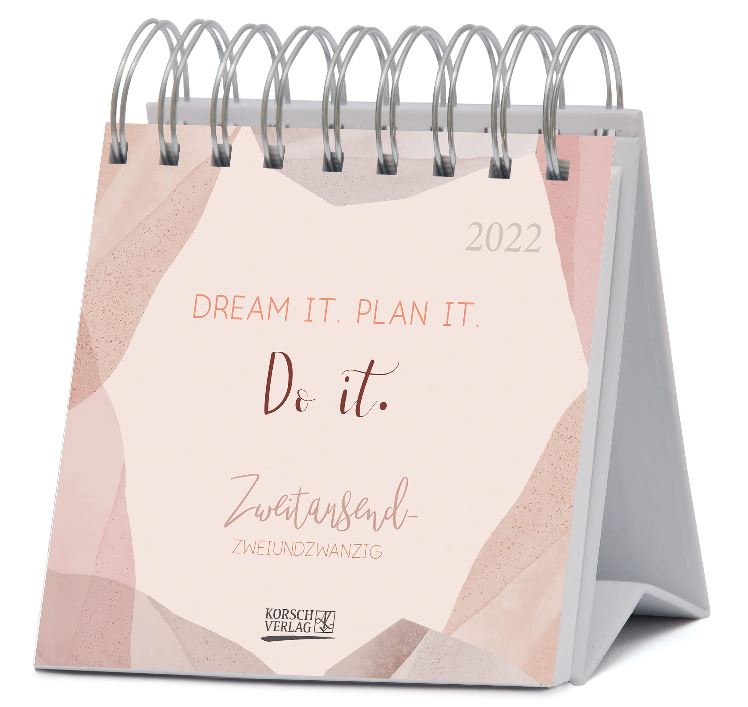 Plan it 2022: Aufstellbarer Typo-Art Postkartenkalender. Jede Woche ein neuer Spruch. Hochwertiger Wochenkalender für den Schreibtisch Film, Art & Culture