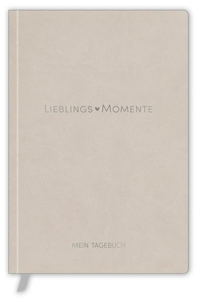 Tagebuch Soft touch taupe: Ausfüllbuch mit Silberveredelung für mehr Positivität, Erfolg, Dankbarkeit, Selbstliebe, Gelassenheit und Achtsamkeit ... und Leseband, 13 x 19 cm -SchreibLiebe Leisure, Home & Garden