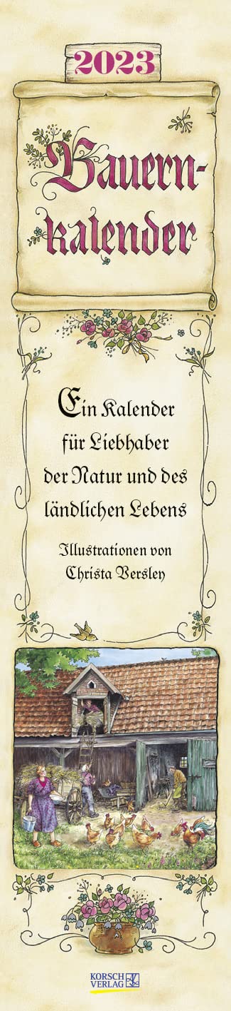 Bauernkalender Langplaner 2023: Langplaner mit Bauernweisheiten und Wetterregeln Film, Art & Culture
