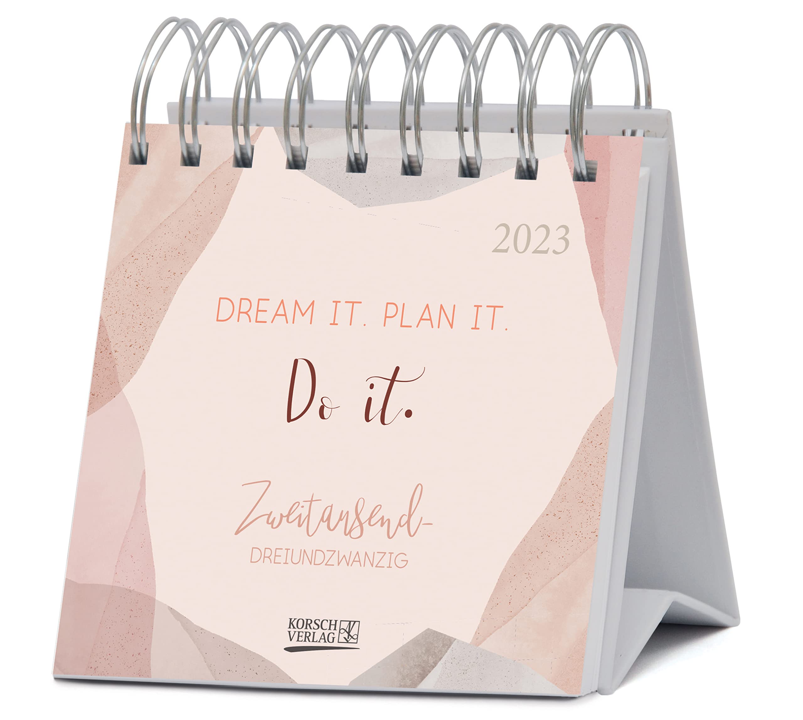 Plan it 2023: Aufstellbarer Typo-Art Postkartenkalender. Jede Woche ein neuer Spruch. Hochwertiger Wochenkalender für den Schreibtisch Film, Art & Culture