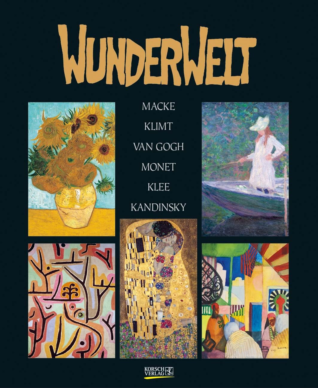 Wunderwelt 2026: Kunstkalender. Hochwertiger Wandkalender mit Meisterwerken der Kunst. Format: 36 x 44 cm. Film, Art & Culture