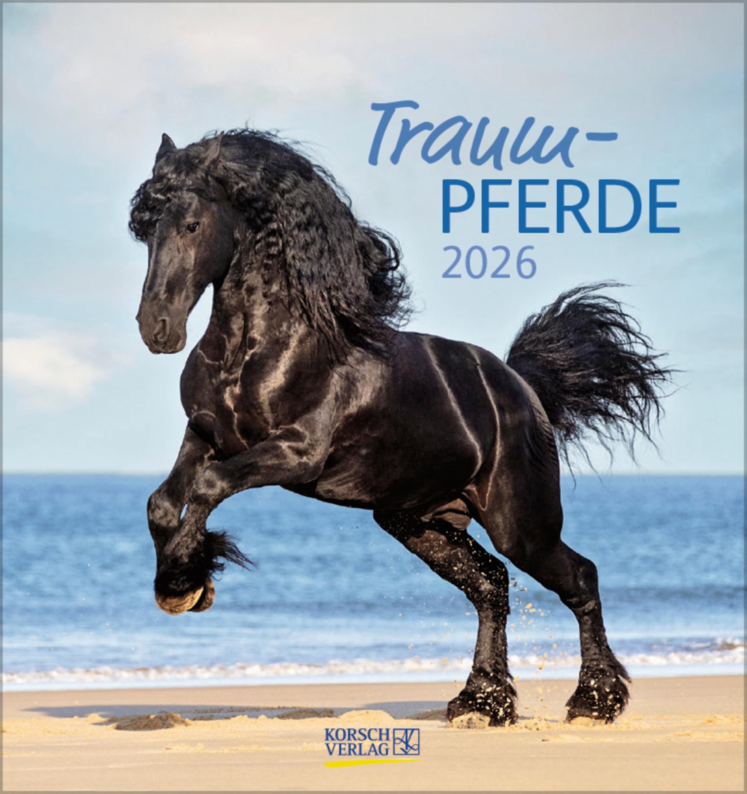 Traumpferde 2026: aufstellbarer Postkartenkalender Pets