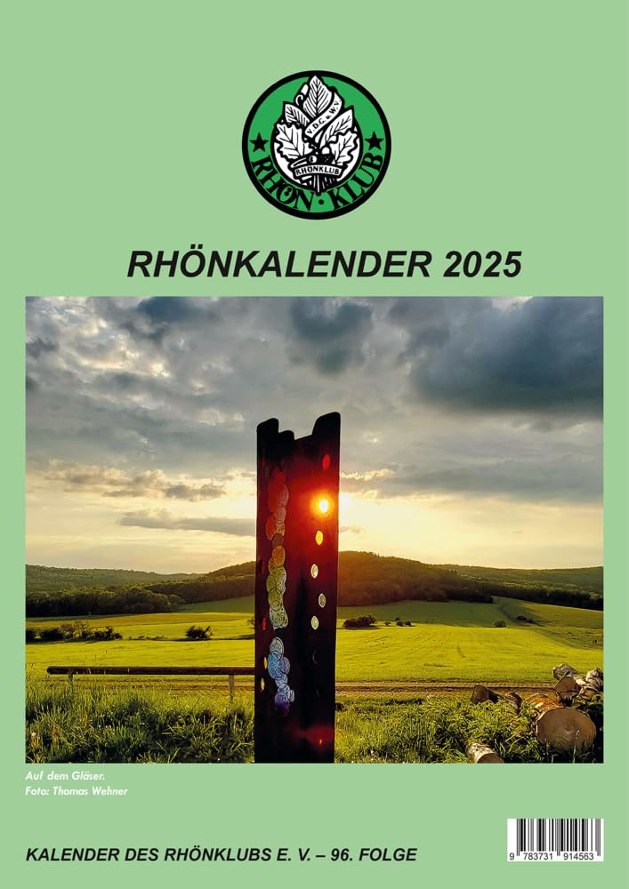 Rhönkalender 2025: Kalender des Rhönklubs e.V. - 96. Folge Calendars