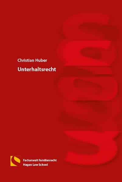 Unterhaltsrecht: (8. Auflage) Law