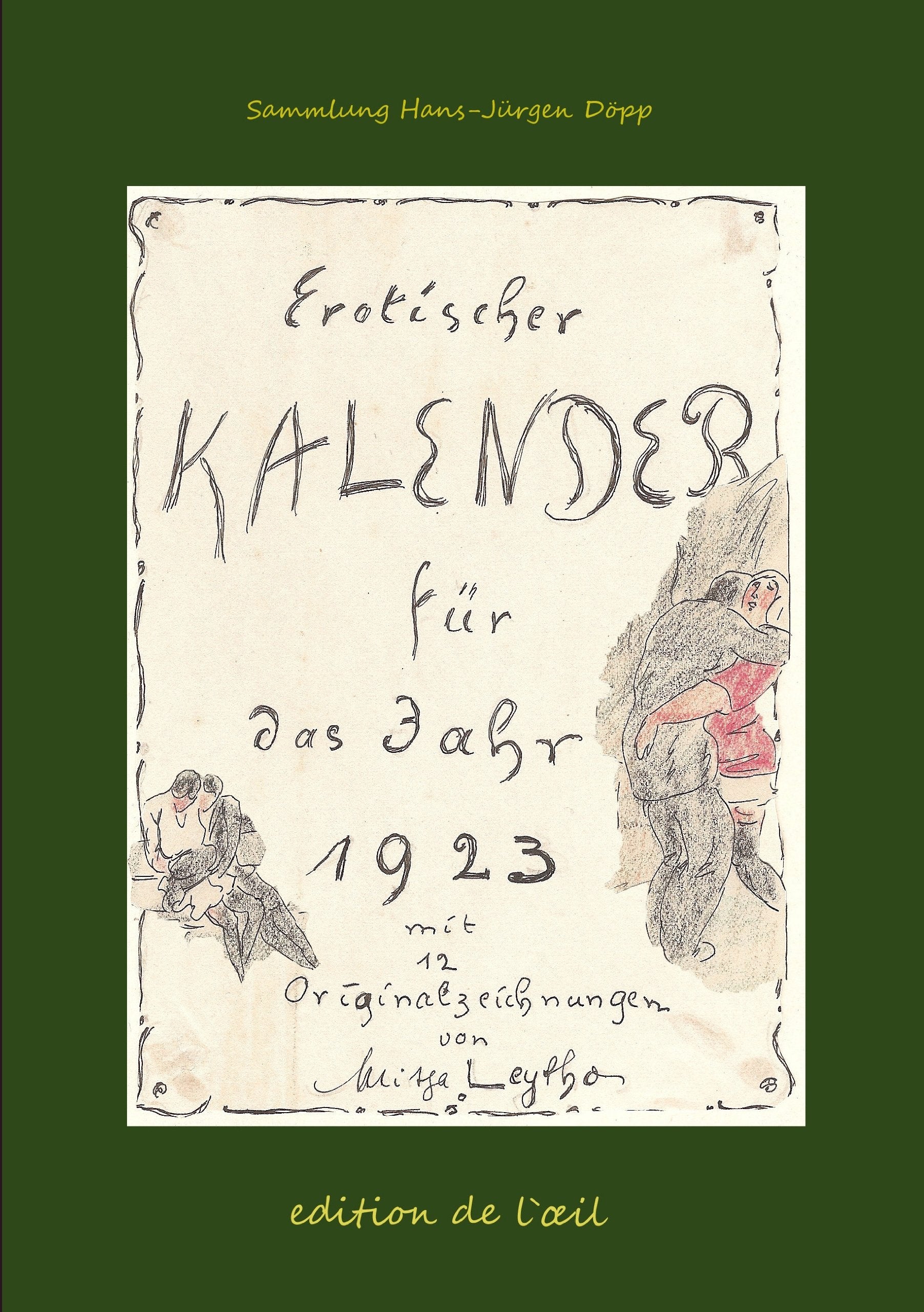 Mitja Leytho Erotischer Kalender 1923 Film, Art & Culture