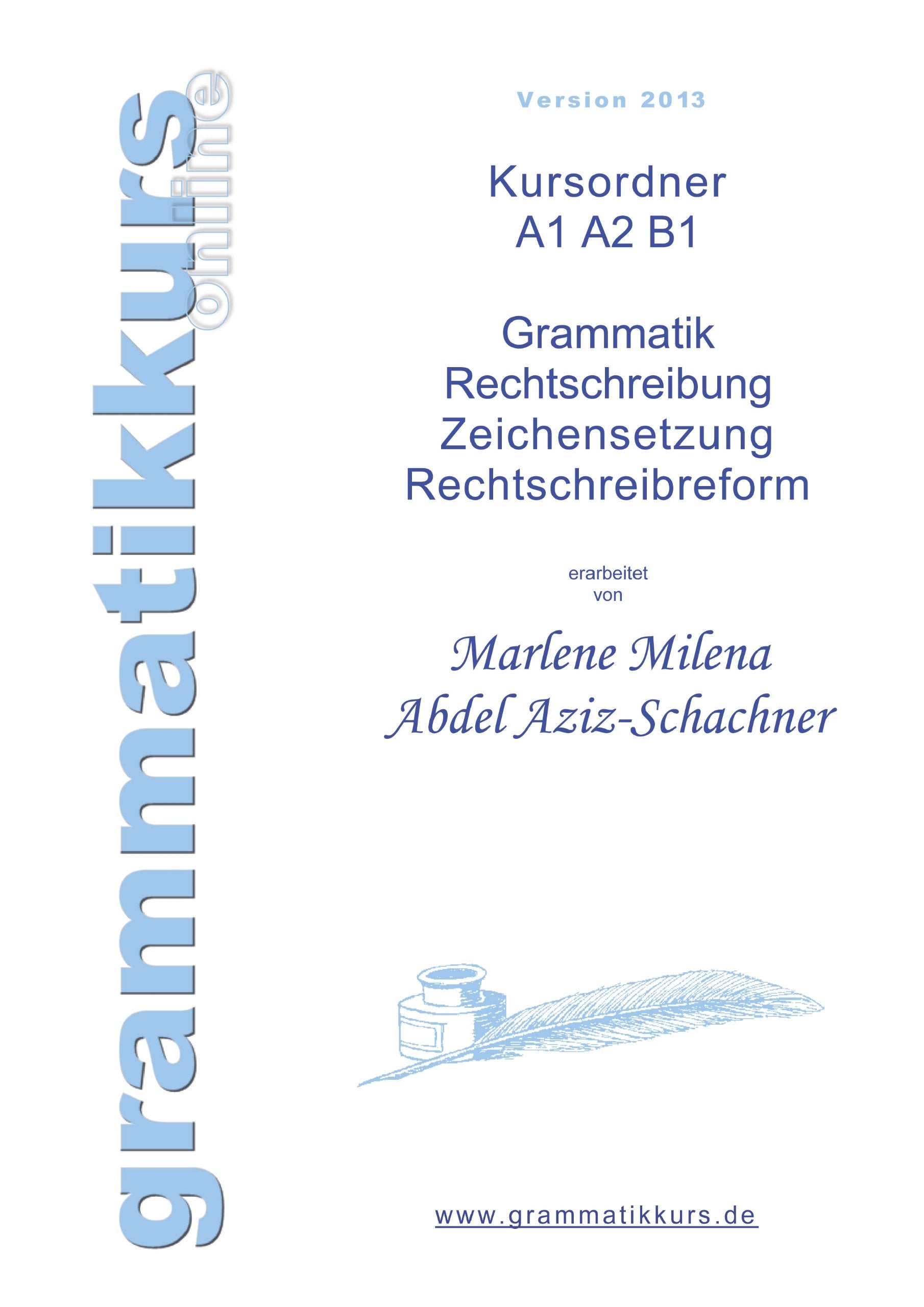 Kurs - Ordner: Kurs-Ordner für DEUTSCHKURS TeilnehmerInnen Foreign Languages ​​& Dictionaries