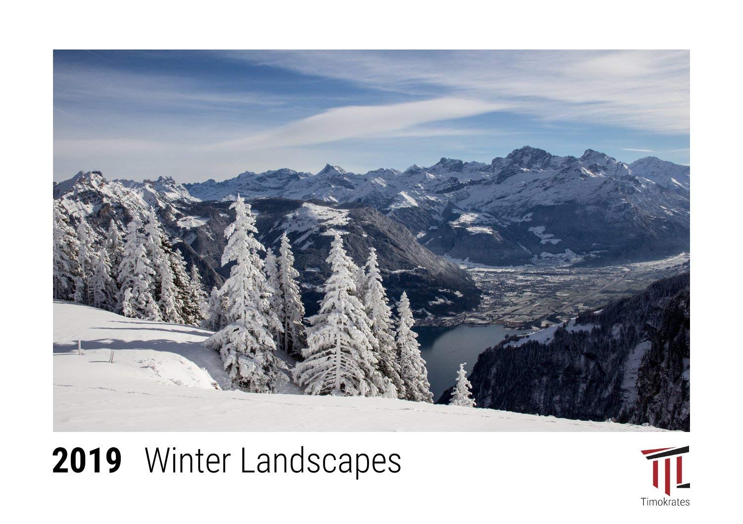 Winter Landscapes 2019 - Timokrates desk calendar, picture calendar, photo calendar - DIN A5 (21 x 15 cm) Leisure, Home & Garden